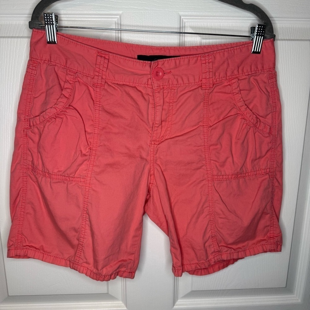 Calvin Klein Coral 100% Cotton Shorts Size 10 GUC